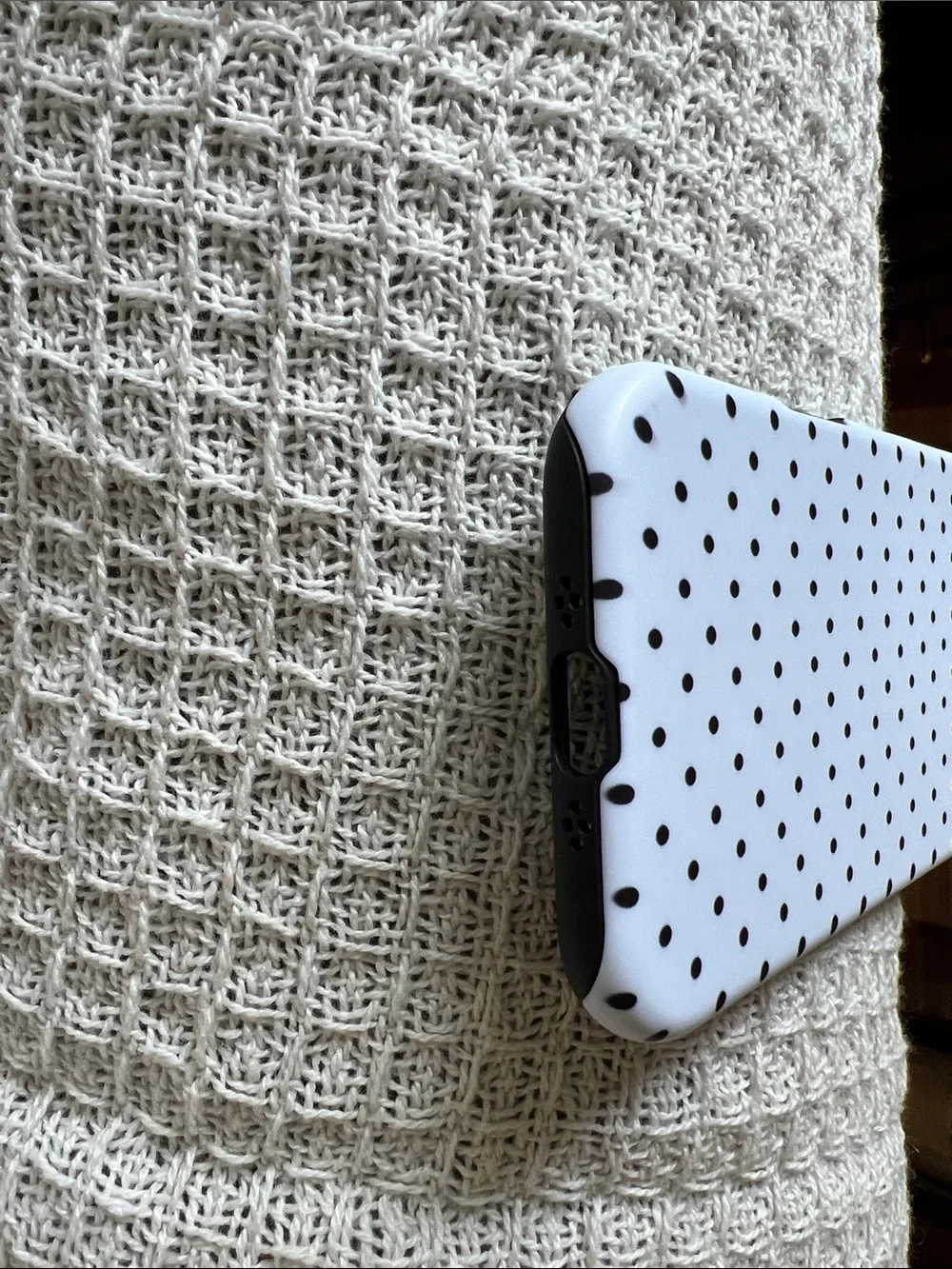 White Polka Dot Protective Apple iPhone Air Case